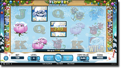 Play Flowers: Christmas Edition video pokies Flowers: Christmas Edition video pokies