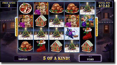 Happy Holidays Xmas real money online slots