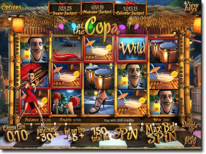 Play At the Copa 3D online pokies by BetSoft At the Copa 3D online pokies by BetSoft