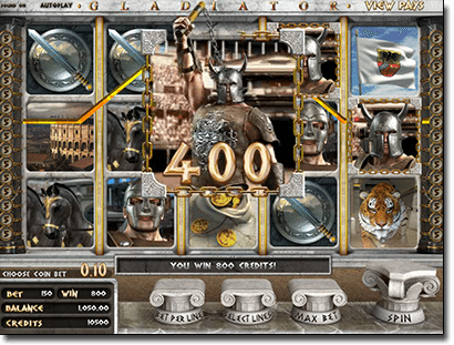 Play Gladiator 3D online pokies by BetSoft Gladiator 3D online pokies by BetSoft