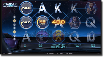 Drive: Multiplier Mayhem pokies level 3 bonus feature
