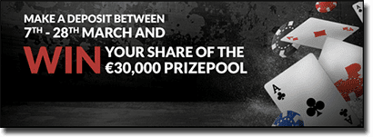 Guts.com online poker prize pool March 2016