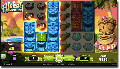 Aloha! Cluster Pays online pokies by Net Ent Aloha! Cluster Pays online pokies by Net Ent