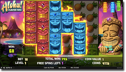 Aloha! Cluster Pays online pokies by Net Ent