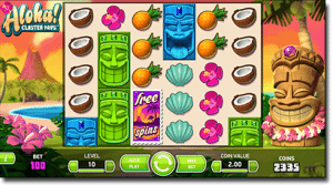 Aloha! Cluster Pays online pokies at Slots Million