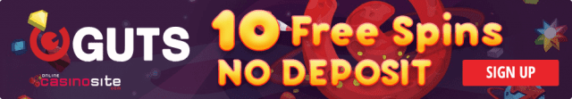 Guts online casino extra spins
