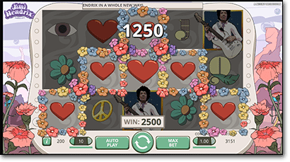 Jimi Hendrix online slot for real money