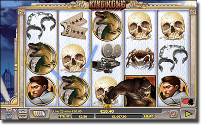 Play King Kong mobile and online pokies King Kong online pokies