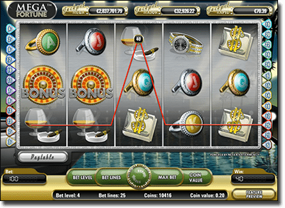 Mega Fortune online progressive jackpot by NetEnt