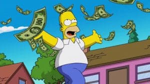 Homer Simpson top six fictional poker players