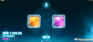 frozen diamond gamble bonus