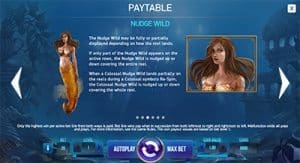 Secrets of Atlantis special gameplay features and symbols