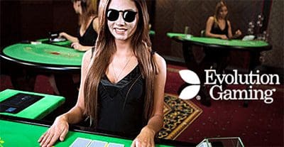 Evolution Gaming live dealer