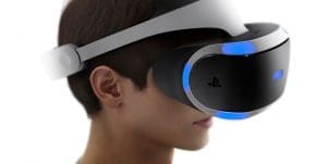 PlayStation VR casino video games device