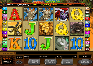 Mega Moolah progressive jackpot pokies