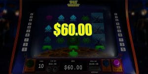 Space Invaders online pokies win