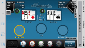 Mobile baccarat Joe Fortune