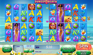 Sunset Beach online pokies