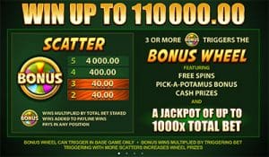 Tarzan online slots bonus features
