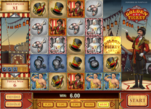 Golden Ticket online pokies by Play'n Go