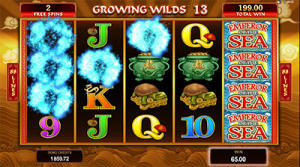 Free spins feature Emperor of the Sea