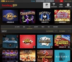 Bodog88 desktop site