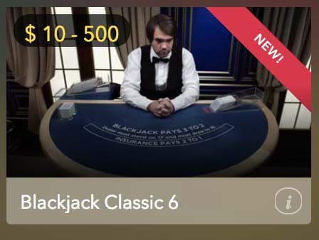 Play blackjack Classic 6 Online blackjack classic 6