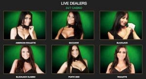 Live dealer Wild Casino
