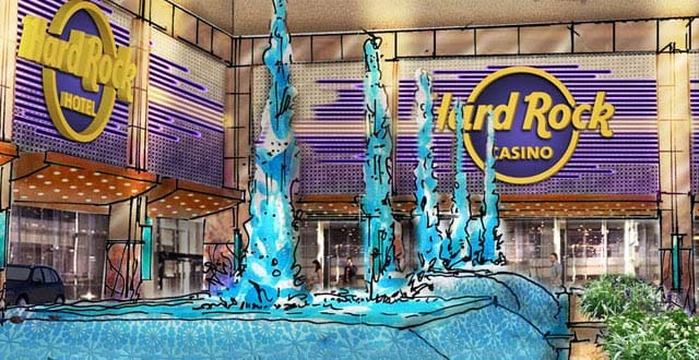 hard rock casino sound waves location