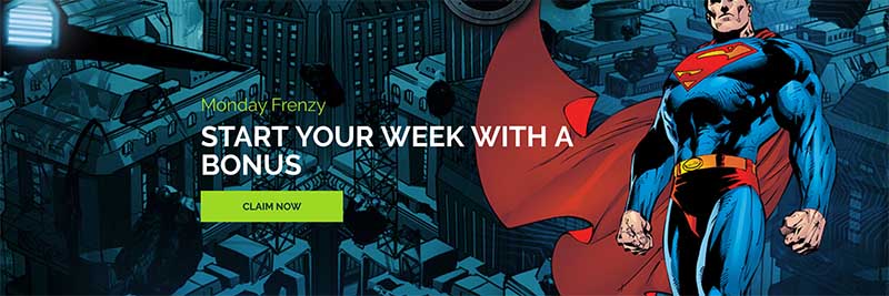 Wixstars Bonus offer MOnday play now