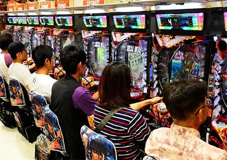 Pachinko gambling