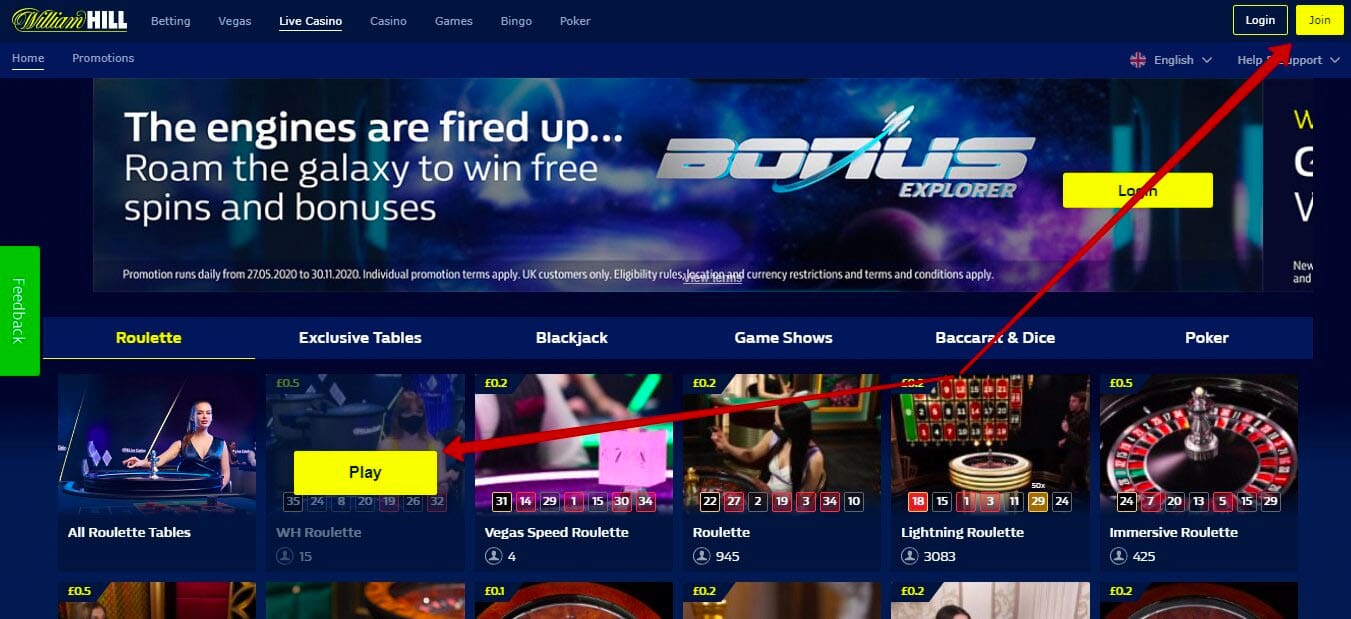 William Hill Casino review
