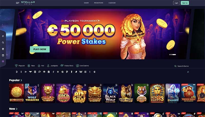 Stellar Spins Casino review