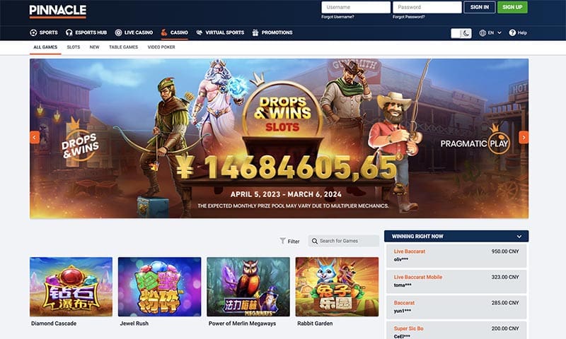 Pinnacle888 Casino review