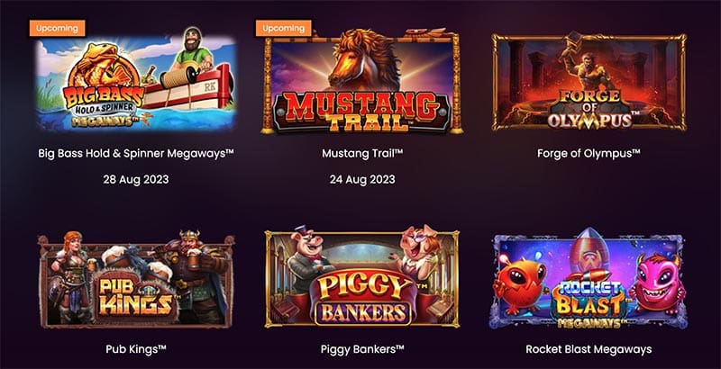 Pragmatic Play casino games