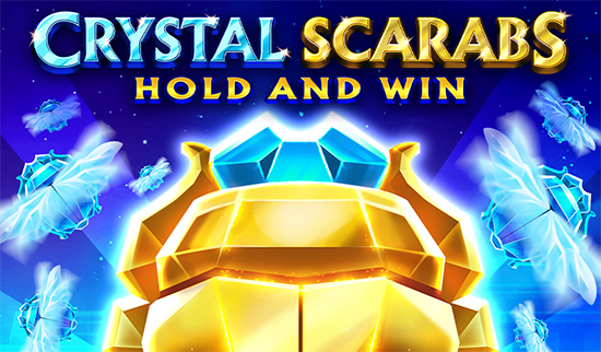 Crystal Scarabs Hold and Win