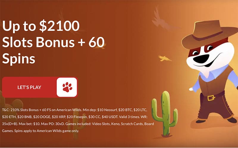 Red Dog Casino pokies bonus offer for Australians