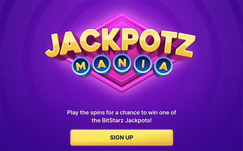 Jackpotz Mania promotion at Bitstarz Casino