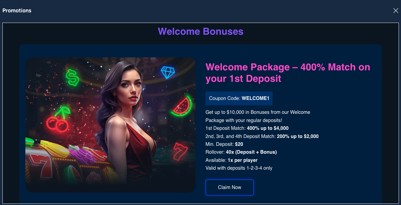 OnlineCasinoGames Promos