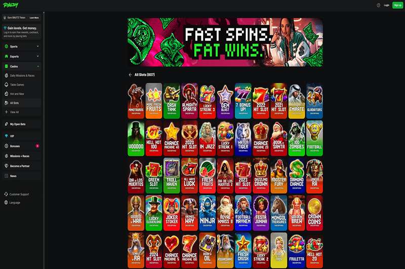 Rivalry Slots Review
