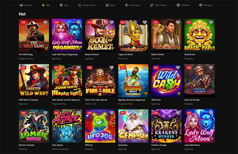 Hugo Casino online slots