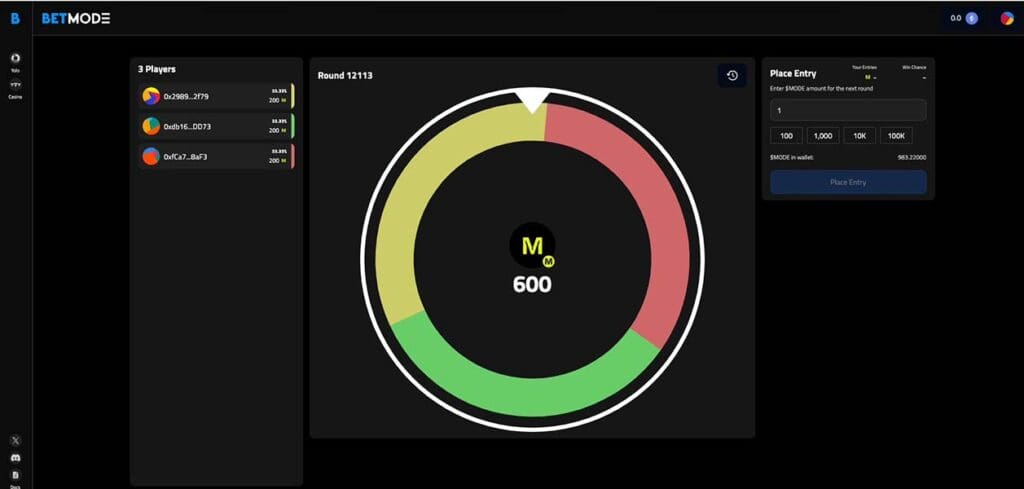 YOLO BETMODE Casino Game