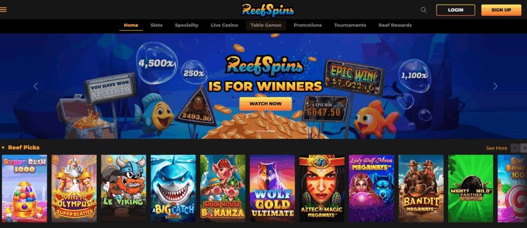 ReefSpins